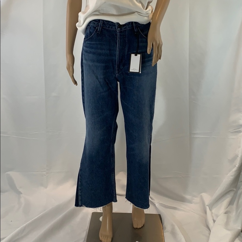 NWT 3X1, Higher Ground Elvia Cropped Flare Jeans Size 32